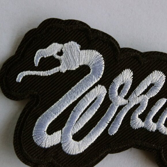 🎸 Whitesnake Iron-On Patch – Black / White (4.8” x 2.5”) - Picture 6 of 7